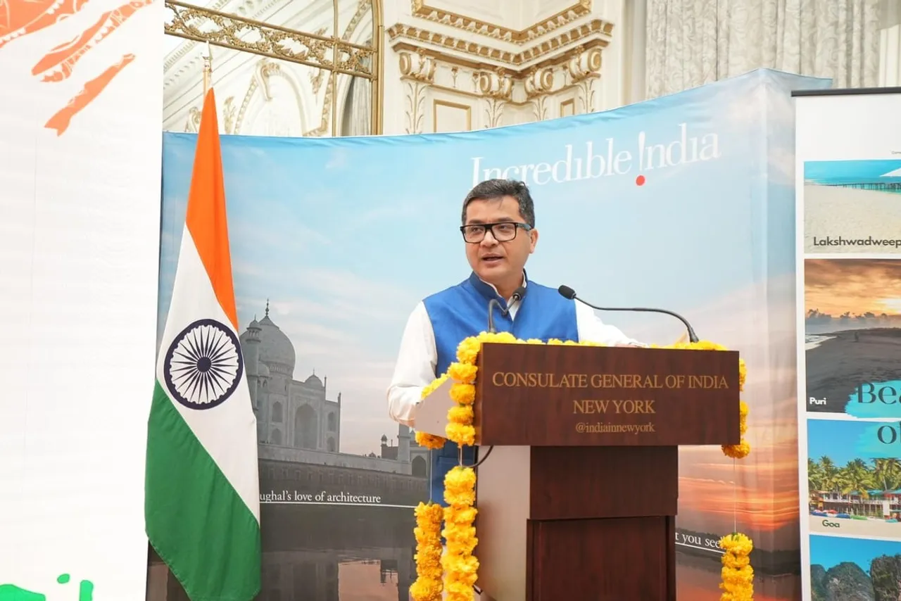Pabitra Margherita Hoists Tricolour with Indian Diaspora in New York